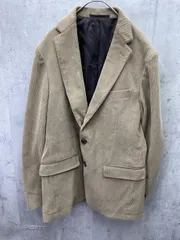 A DAY IN THE LIFE UNITED ARROWS アデイインザライフ ユナイテッドアローズ コーデュロイ テーラード ジャケット sizeM/ベージュ ■◇メンズ