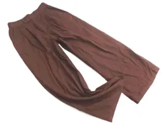 JOURNAL STANDARD ジャーナルスタンダード リネン混 ワイド パンツ size38/ブラウン ■◇ レディース