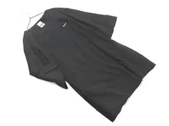 X-girl エックスガール ロゴ 刺繍 チュニック Iライン ワンピース size1/黒 ■◇ レディース