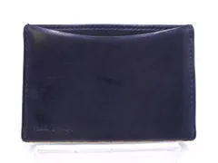 Paul Smith ポールスミス レザー カードケース 濃紺 ■■ メンズ