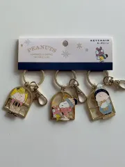 スヌーピー ホリデー キーチェーン/キーホルダー 3種 セット