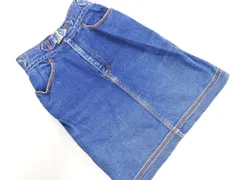 JUNKO SHIMADA ジュンコシマダ USED加工 Aライン 台形 デニムスカート size7/インディゴ ■■ レディースのサムネイル
