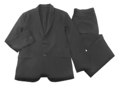 417 EDIFICE 417 エディフィス セットアップ ジャケット パンツ スーツ sizeL/黒 ■◇ メンズ