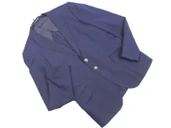 Paul Smith ポールスミス シルク混 テーラード ジャケット sizeM/ネイビー ■◇ メンズ