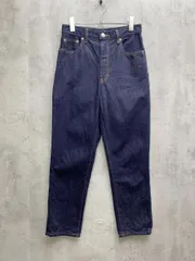 AZUL BY MOUSSY アズールバイマウジー ハイウエスト ストレート デニムパンツ sizeM/ネイビー ■■レディース