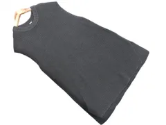 Mila Owen ミラオーウェン ロング ニット ベスト size0/チャコール ■◇ レディース