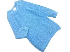 ADAM ET ROPE' アダムエロペ ニット セーター sizeM/ブルー ■◇ レディース