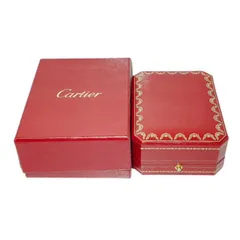 カルティエ リングケース ペアリングケース　Wリングケース　指輪ケース 指輪用ケース Cartier 箱 リング用 ペアリング ジュエリーケース 結婚指輪用ケース　結婚指輪ケース　空箱　ボックス　BOX 　箱　化粧箱　