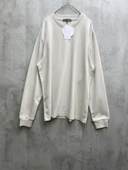 新品 A day in the life アデイインザライフ ユナイテッドアローズ 無地 っクルーネック 長袖 Tシャツ sizeL/ベージュ ■◇メンズ