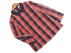 Techichi テチチ チェック ブラウス シャツ sizeM/紺ｘ赤 ■◇ レディース