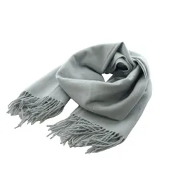 ジルスチュアート JILL STUART マフラー フリンジ 水色 ライトブルー /AN41