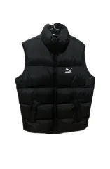 プーマ ブラック ダウン ベスト