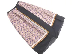 BEAUTY & YOUTH ビューティ&ユース ユナイテッドアローズ 花柄 ラップ風 ロング スカート sizeS/ピンク ■◇ レディース