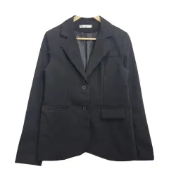 JPN ブラック ブレーザー S ブラック ジャケット/ ヴィンテージ ジャケット/ レトロ ジャケット