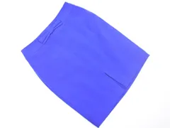 BANANA REPUBLIC バナナリパブリック リボン タイト スカート size2/青 ■◇ レディース