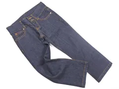 Tiara ティアラ クロップド デニムパンツ size3/紺 ■◇ レディースのサムネイル