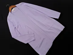 ALPHACUBIC アルファキュービック ニット カーディガン sizeM/ラベンダー ■◇ レディースのサムネイル