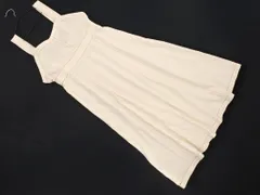 ehka sopo SM2 エヘカソポ サマンサモスモス ワンピース ジャンパー スカート sizeF/アイボリー ■◇ レディース