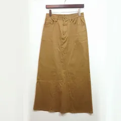 22AW L'Appartement (38) アパルトモン Chino Maxi Skirt チノ マキシスカート 22060560301230 日本製 K3-167のサムネイル