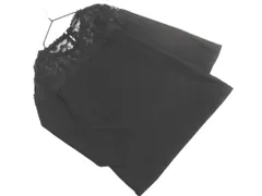 INGNI イング レース 切替 カットソー sizeM/黒 ■◇ レディース