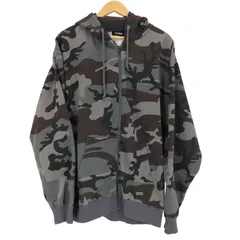 エクストララージ XLARGE CAMO ZIP UP HOODED SWEATSHIRT メンズ JPN：XL 