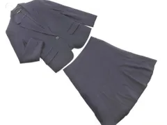 23区 セットアップ ジャケット スカート スーツ size34/紺 ■◇ レディース