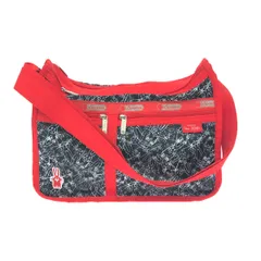 LeSportsac レスポートサック ×ピータージェンセン/ショルダーバッグ      ブラック/レッド レディース / 240001195701