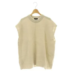 セオリー Theory 23AW ニット ベスト ウール カシミヤ混 S アイボリー /HK ■GY35