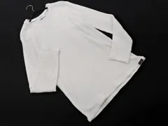 AZUL BY MOUSSY アズールバイマウジー Vネック ワッフル カットソー sizeL/白 ■◇ メンズ