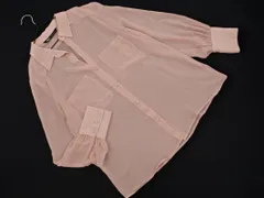 ZARA ザラ シアー シャツ sizeXS/ピンク ■◇ レディース