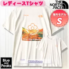 THE NORTH FACE 半袖Tシャツ(レディース) Strange Colorful World Flower Field Tee レディース, カラー；WhiteDune, サイズ；S