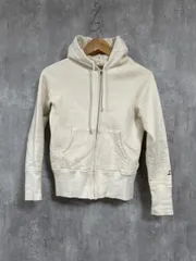 DRESSTERIOR ドレステリア 吊起毛 ジップアップ パーカー sizeF/アイボリー ■■◎レディース