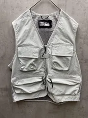 新品 FIRST DOWN USA ファーストダウン リバーベスト ナイロンタスラン ベスト sizeM/薄緑 ■◇◎メンズ