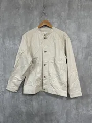 URBAN RESEARCH アーバンリサーチ コットンシルクツイルスタンド ブルゾン ジャケット sizeM/ベージュ ■◇ レディース