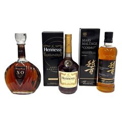 未開栓】ブランデー ウイスキー 梅酒 セット カミュ デラマン