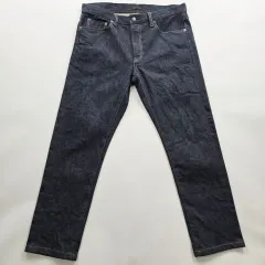 UNIQLO ユニクロ デニム ズボン ストレッチ セルビッジ デニム サイズ34 R4951