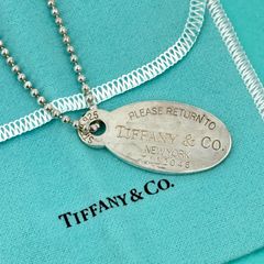美品】ティファニー リターントゥ ティファニー ネックレス シルバー 