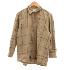 バーバリーズ Burberrys ヴィンテージ シャツ 長袖 チェック ツイル L グレー 紺 ネイビー /JS ■GY53