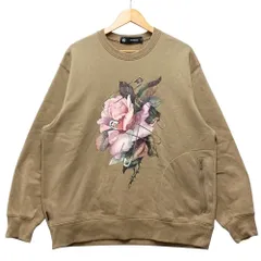 GU ジーユー × UNDER COVER アンダーカバー プリント スウェット ライトブラウン系 サイズ XL 正規品 / 54567