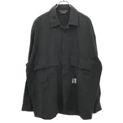 ESSAY エッセイ OVERSIZED OPEN COLLAR SHIRT オーバーサイズ シャツ ES03SH-01S ブラック Mのサムネイル