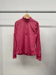 レディース NIKE ドライ フィット 쿼터ジップ ランニング トップス