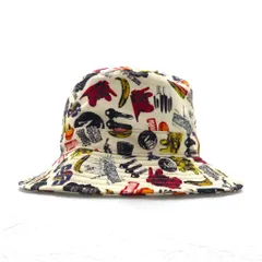 CA4LA × Andy Warhol アンディー ウォーホル バケットハット FREE ベージュ 総柄 アート CAW00420 日本製
