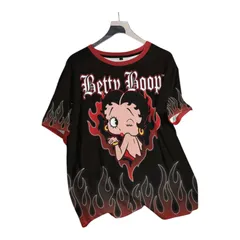 Betty Boop　ベティちゃん　Tシャツ　ブラック　黒　ベティブープ　半袖　ユニセックス　ファッション　可愛い　アメコミ　キャラクター　レトロ　ギフト　プレゼント　海外製品