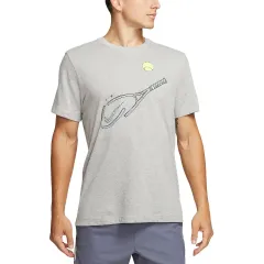 (M) メンズ NIKE ドライフィット テニス グラフィック Tシャツ 半袖 ショートスリーブ