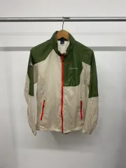 (100 L) メンズ モンベル 超軽量 ウィンドブレーカー 防風 ジャケット フルジップアップ