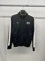 ユニセックス NIKE ユヴェントス 10-11 トラックジャージ ジップアップ ブラック ジャケット