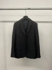 (S) レディース UNIQLO U Lemaire レギュラーフィット テーラード ジャケット ブレーザー