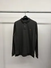 (100) メンズ ポロラルフローレン カラーTシャツ ポロTシャツ 長袖Tシャツ Tシャツ