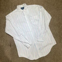 (15 1/2-34) USA POLO ポロラルフローレン ストライプ シャツ