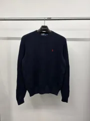 メンズ ポロ ラルフローレン コットン ニット セーター クルーネック プルオーバー
